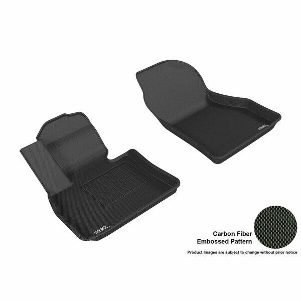 3D Maxpider Kagu R1 Floor Mat for 2016-2018 X1 & 2018 X2 BMW Black L1BM07311509